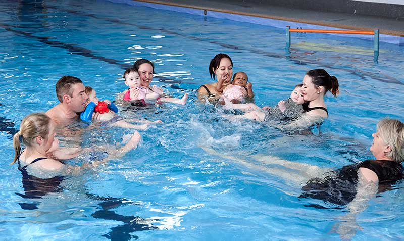 children swimming skills